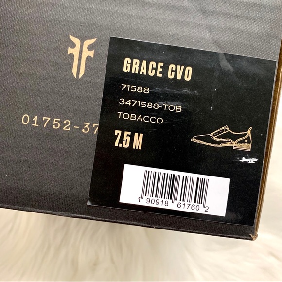 Frye Grace CVO Oxford Flat Tobacco - Picture 13 of 14